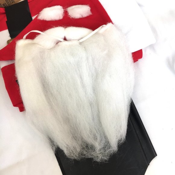 Halco Santa Claus Complete Outfit w/ beard  #4091 NWOT - Picture 6 of 9